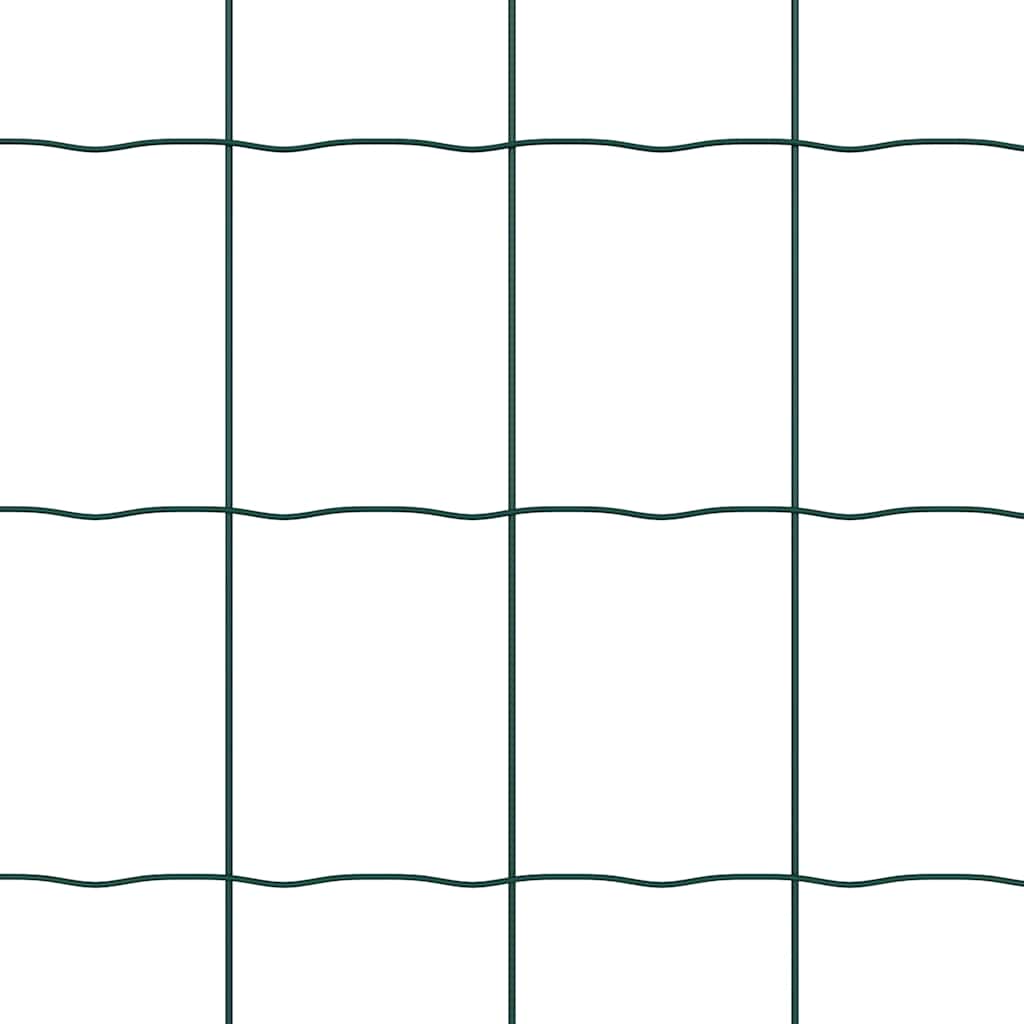 vidaXL Ogrodzenie z drutu spawanego z kolcami 10 x 1,4 m (S x W)