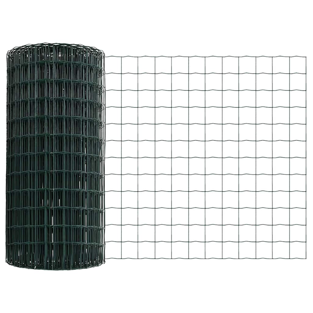 vidaXL Ogrodzenie z drutu spawanego z kolcami 25 x 0,8 m (S x W)