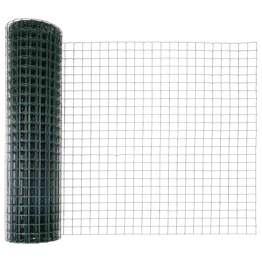 vidaXL Ogrodzenie z drutu spawanego z kolcami 25 x 1,2 m (S x W)