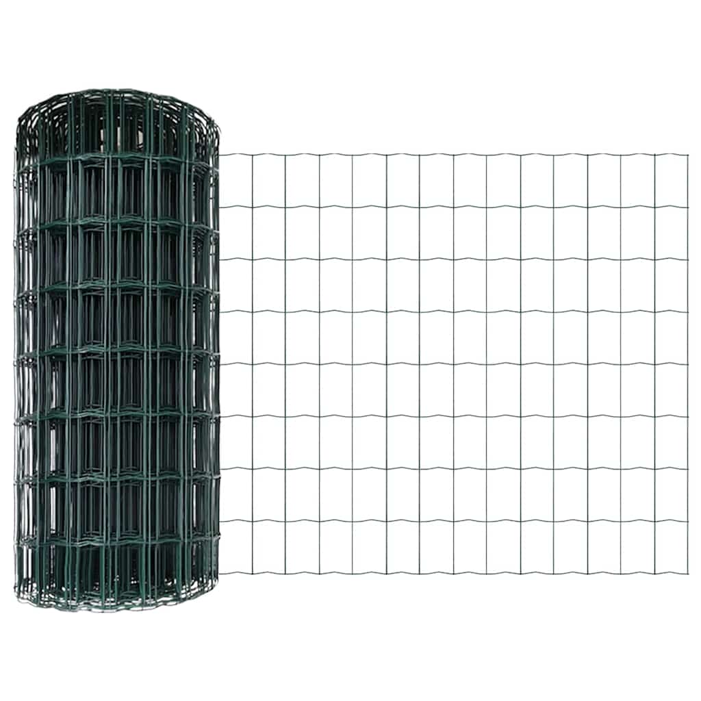 vidaXL Ogrodzenie z drutu spawanego z kolcami 25 x 0,4 m (S x W)