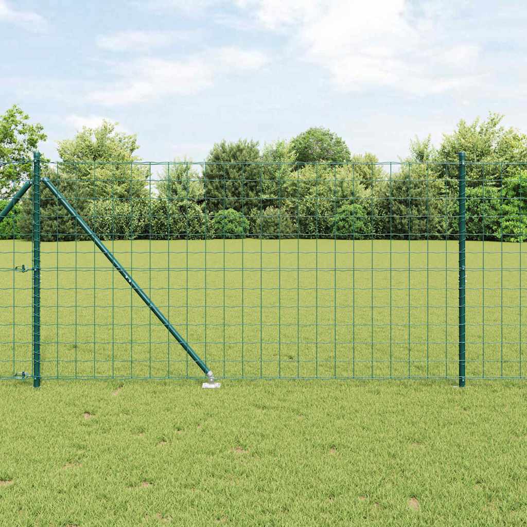 vidaXL Ogrodzenie z drutu spawanego z kolcami 25 x 1,2 m (S x W)