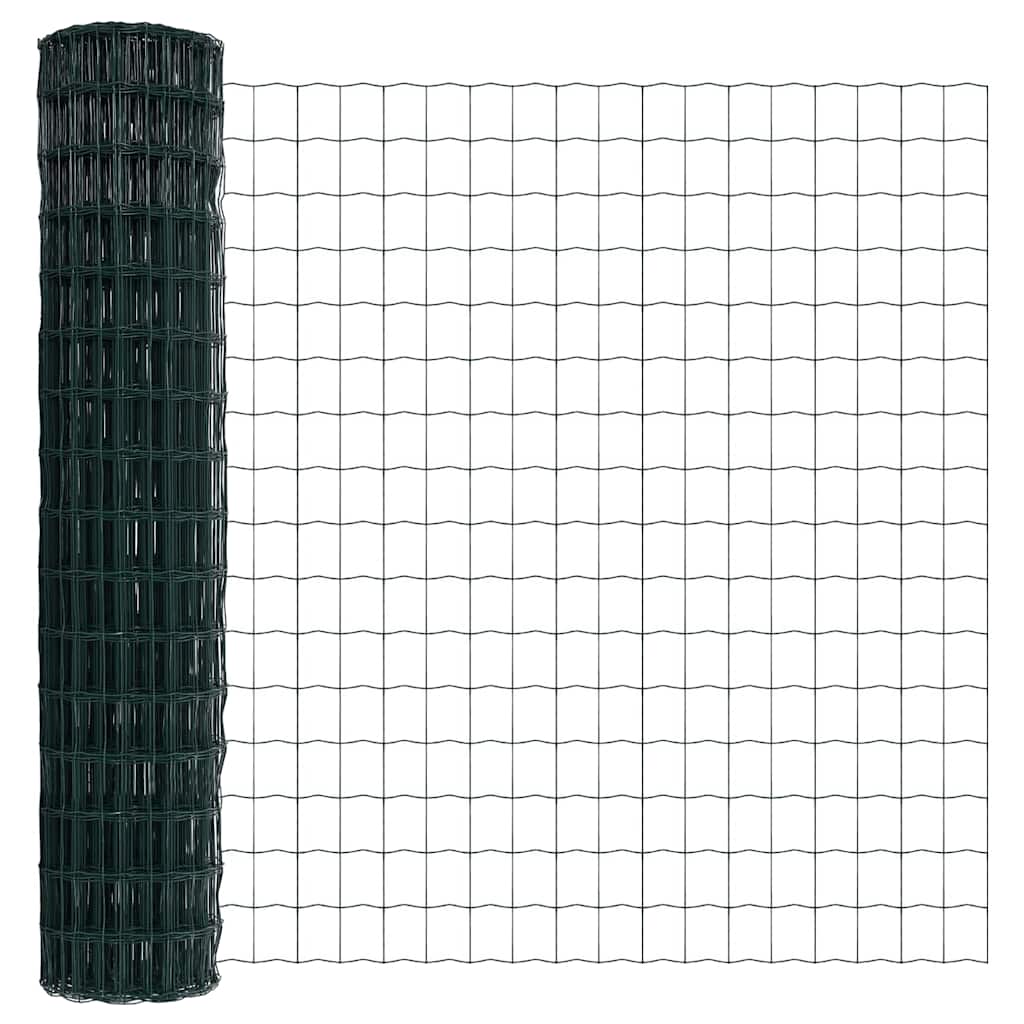 vidaXL Ogrodzenie z drutu spawanego z kolcami 10 x 1,5 m (S x W)