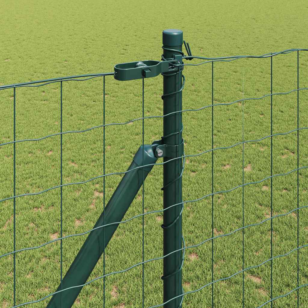 vidaXL Ogrodzenie z drutu spawanego z kolcami 10 x 1,6 m (S x W)