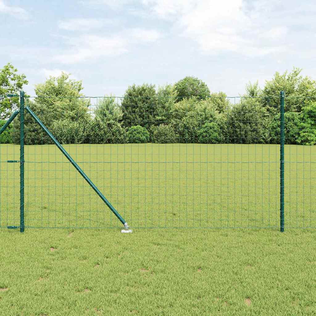 vidaXL Ogrodzenie z drutu spawanego z kolcami 25 x 1,0 m (S x W)