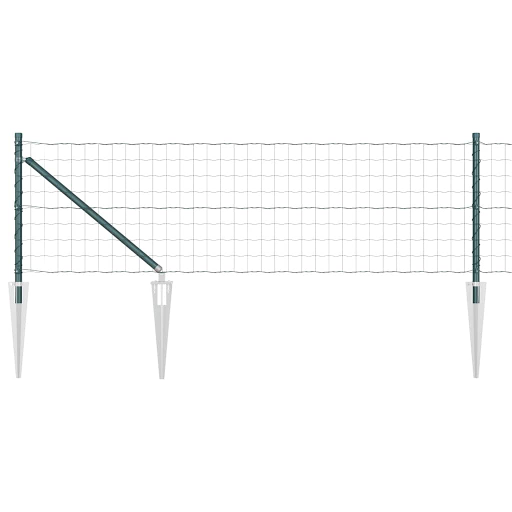 vidaXL Ogrodzenie z drutu spawanego z kolcami 50 x 0,6 m (S x W)