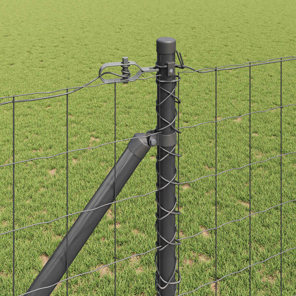 vidaXL Ogrodzenie z drutu spawanego z kolcami 10 x 1,2 m (S x W)