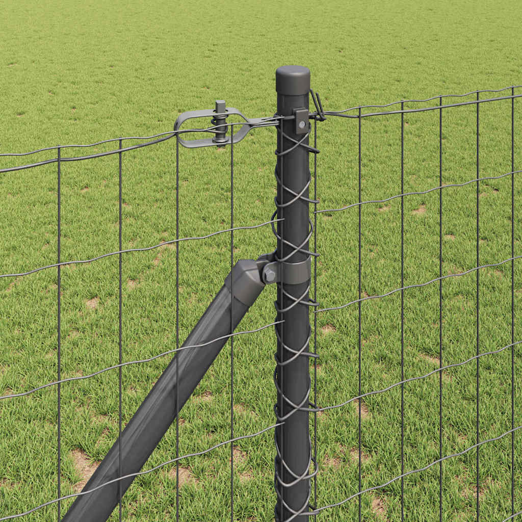 vidaXL Ogrodzenie z drutu spawanego z kolcami 25 x 1,2 m (S x W)