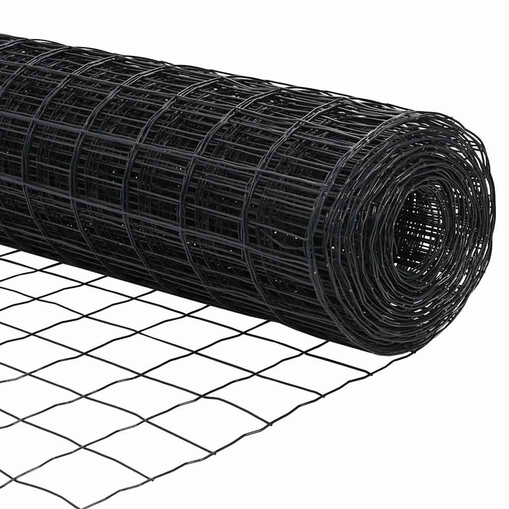 vidaXL Ogrodzenie z drutu spawanego z kolcami 10 x 1,6 m (S x W)