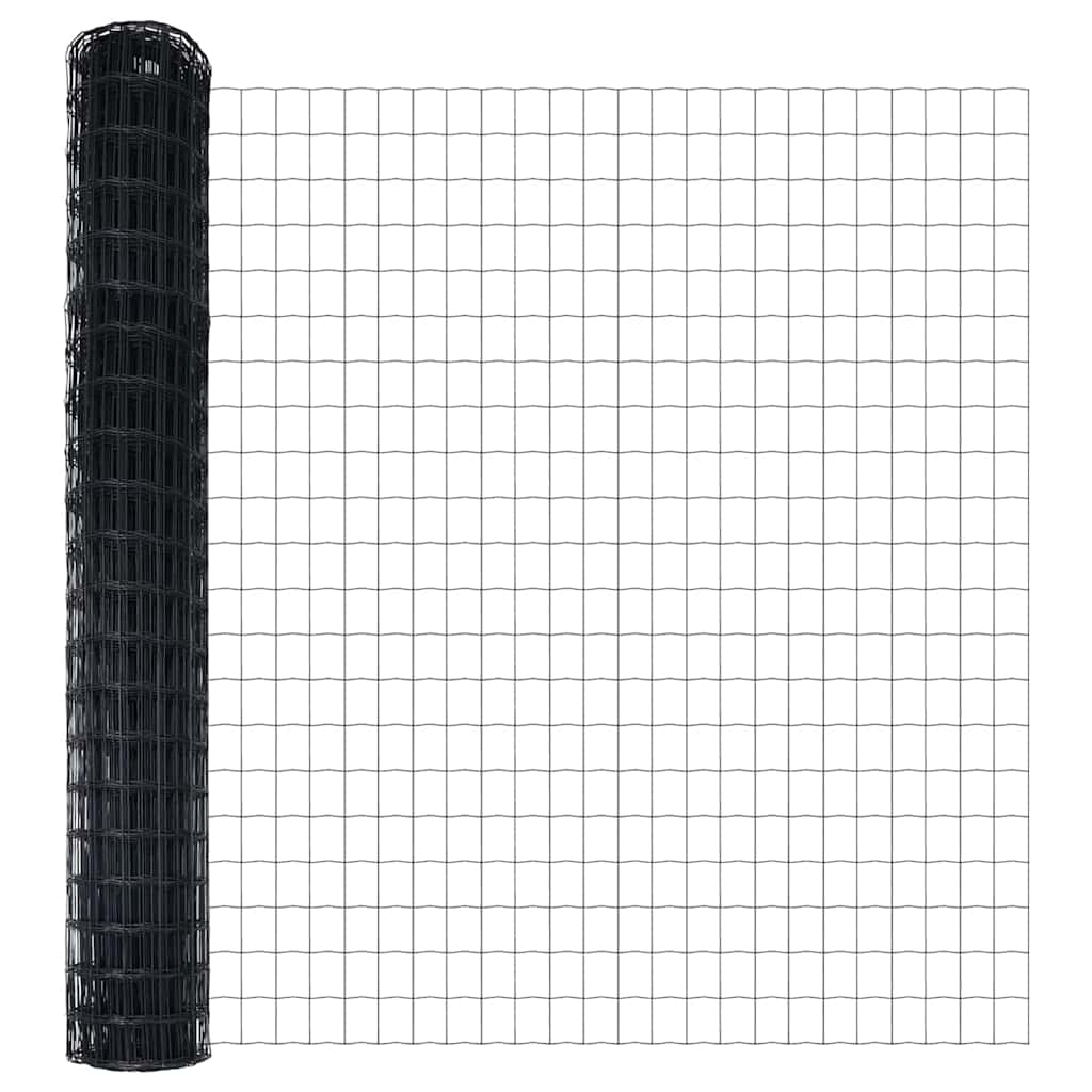 vidaXL Ogrodzenie z drutu spawanego z kolcami 10 x 1,6 m (S x W)