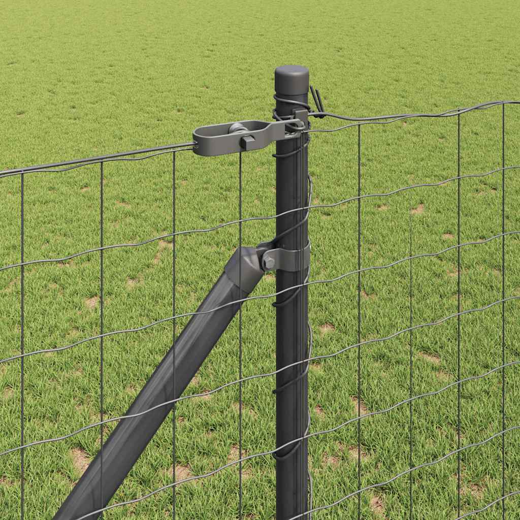 vidaXL Ogrodzenie z drutu spawanego z kolcami 25 x 1,2 m (S x W)