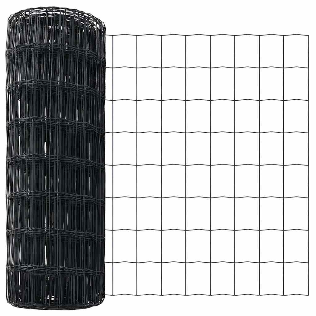 vidaXL Ogrodzenie z drutu spawanego z kolcami 50 x 0,6 m (S x W)