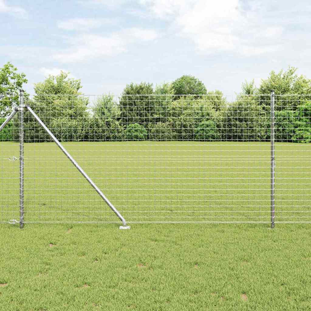 vidaXL Ogrodzenie z drutu spawanego z kolcami 10 x 1,2 m (S x W)