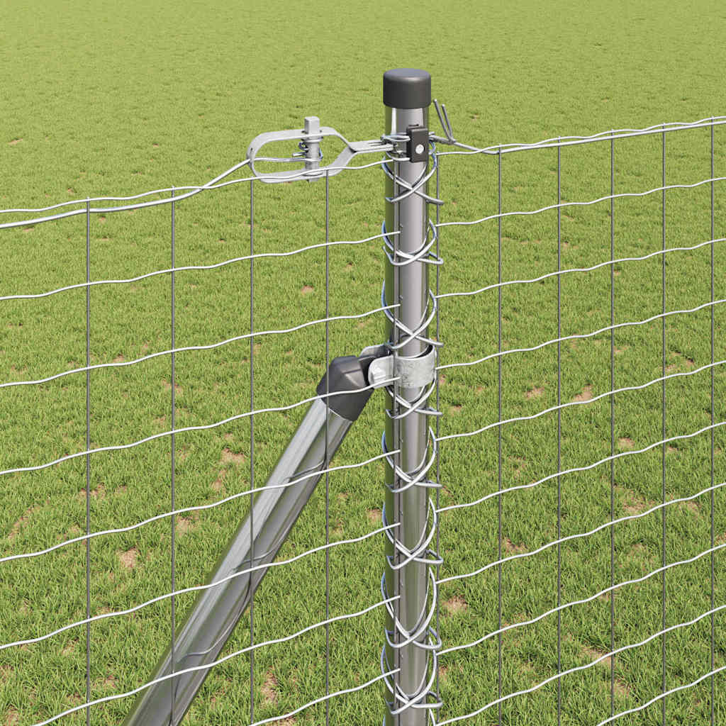 vidaXL Ogrodzenie z drutu spawanego z kolcami 10 x 1,6 m (S x W)