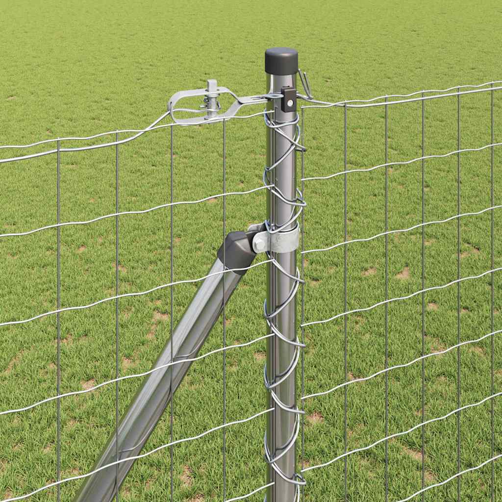 vidaXL Ogrodzenie z drutu spawanego z kolcami 10 x 1,6 m (S x W)