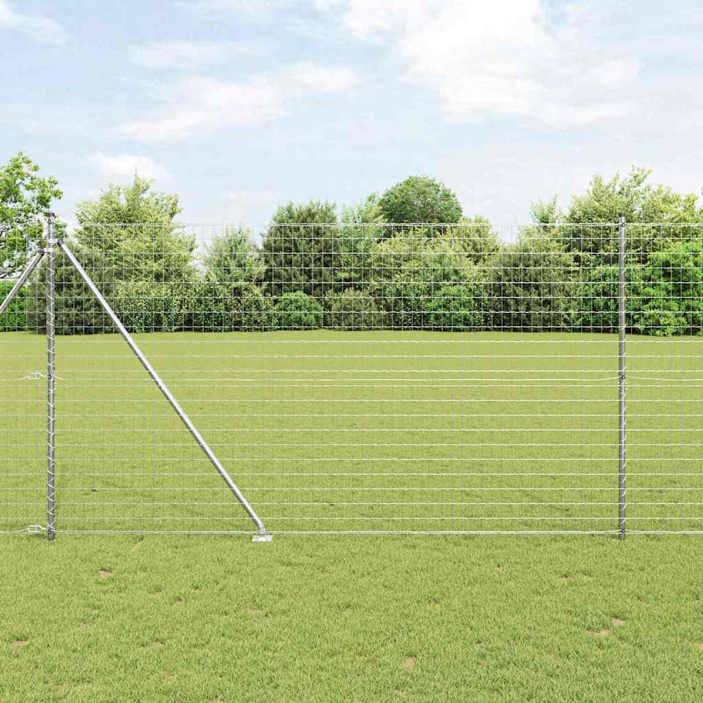 vidaXL Ogrodzenie z drutu spawanego z kolcami 10 x 1,6 m (S x W)