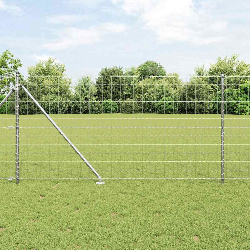 vidaXL Ogrodzenie z drutu spawanego z kolcami 10 x 1,4 m (S x W)