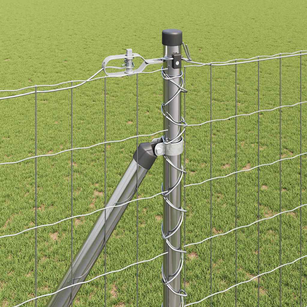 vidaXL Ogrodzenie z drutu spawanego z kolcami 10 x 1,6 m (S x W)