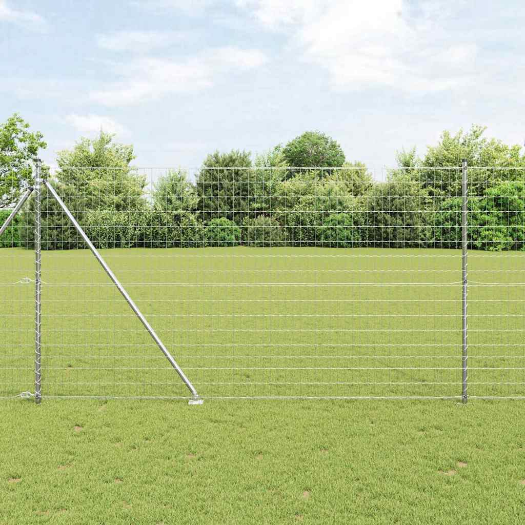vidaXL Ogrodzenie z drutu spawanego z kolcami 10 x 1,6 m (S x W)