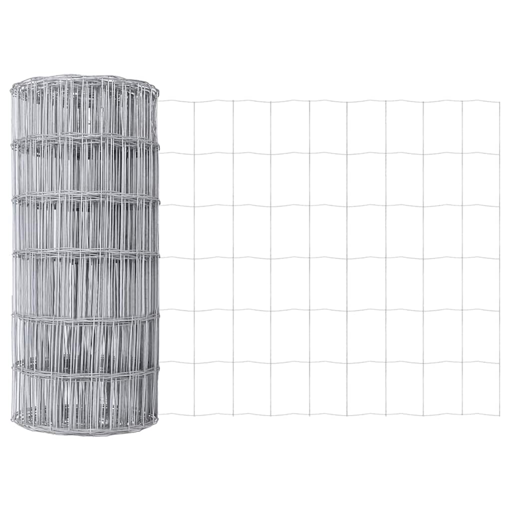 vidaXL Ogrodzenie z drutu spawanego z kolcami 25 x 0,8 m (S x W)