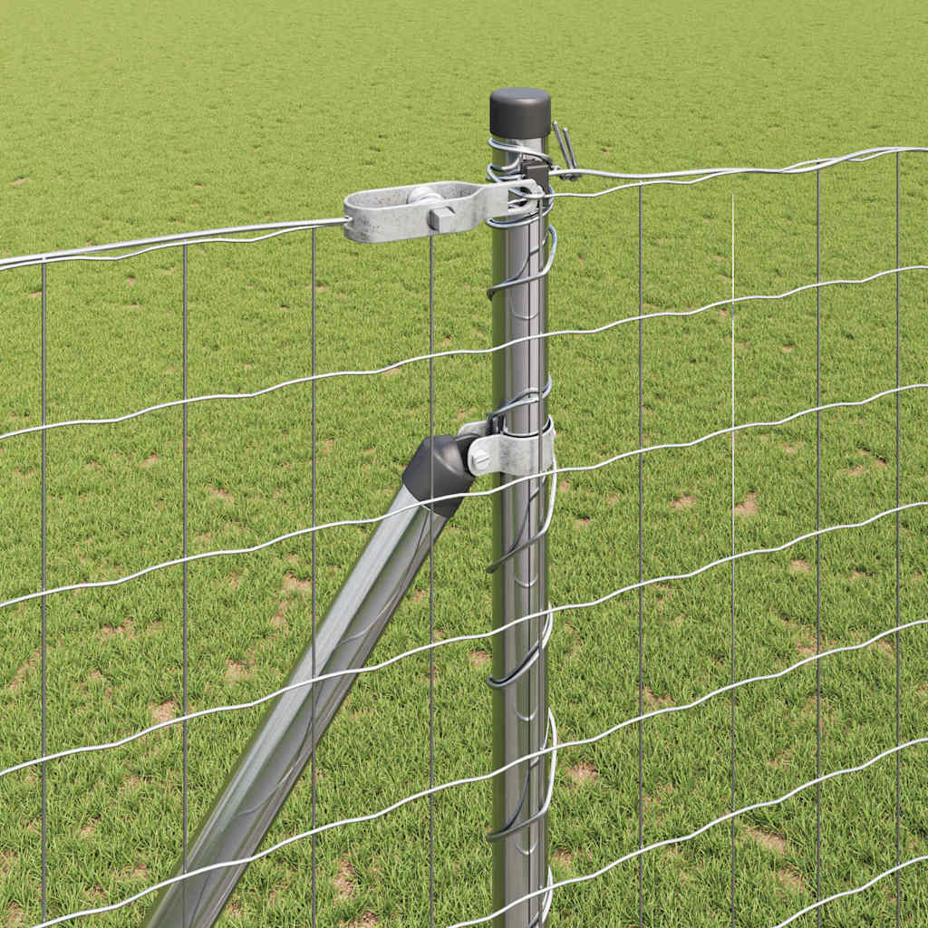 vidaXL Ogrodzenie z drutu spawanego z kolcami 10 x 1,6 m (S x W)