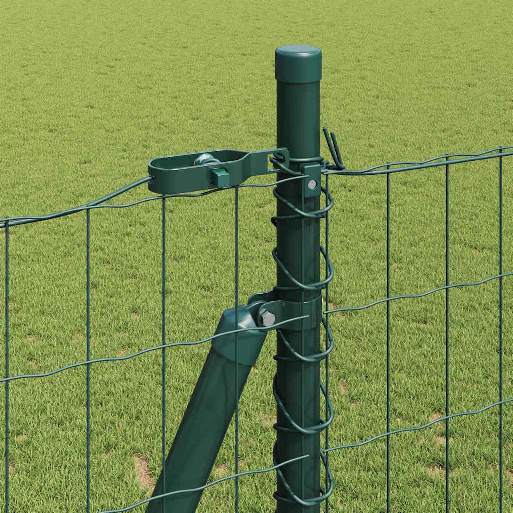vidaXL Ogrodzenie z drutu spawanego z betonową podstawą