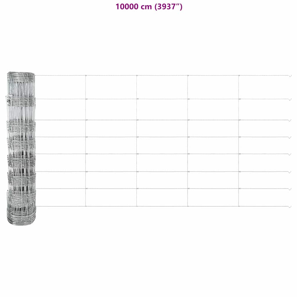 vidaXL Ogrodzenie spawane do mocowania w gruncie 25 x 0,8 m (S x W)