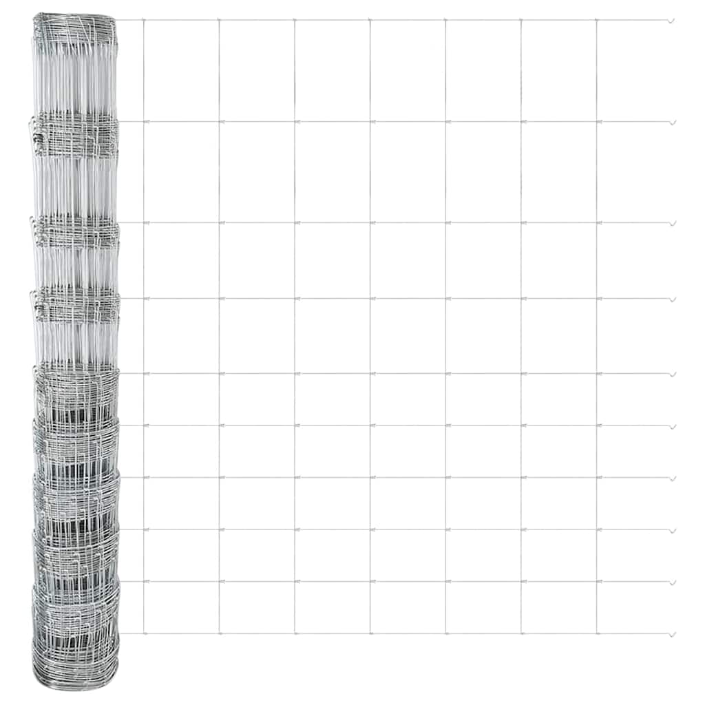 vidaXL Ogrodzenie spawane do mocowania w gruncie 25 x 1,2 m (S x W)