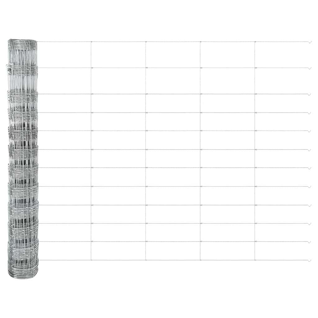 vidaXL Ogrodzenie spawane do mocowania w gruncie 25 x 1,2 m (S x W)