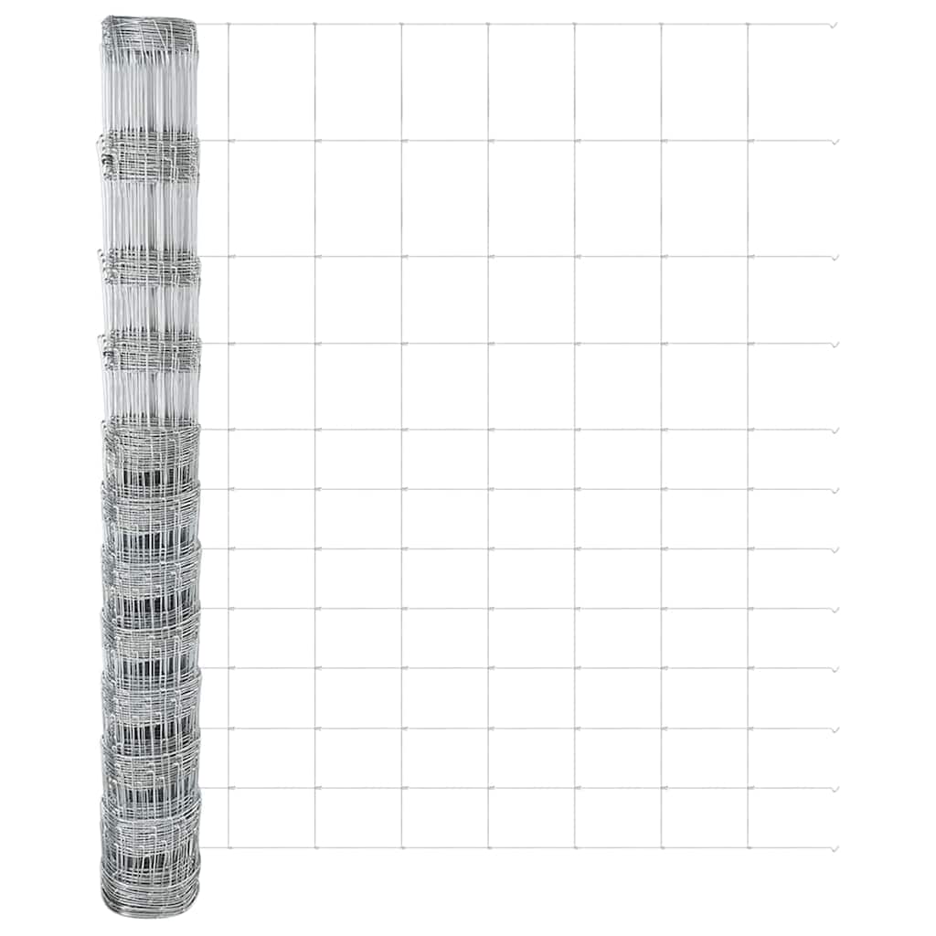 vidaXL Ogrodzenie spawane do mocowania w gruncie 25 x 1,4 m (S x W)