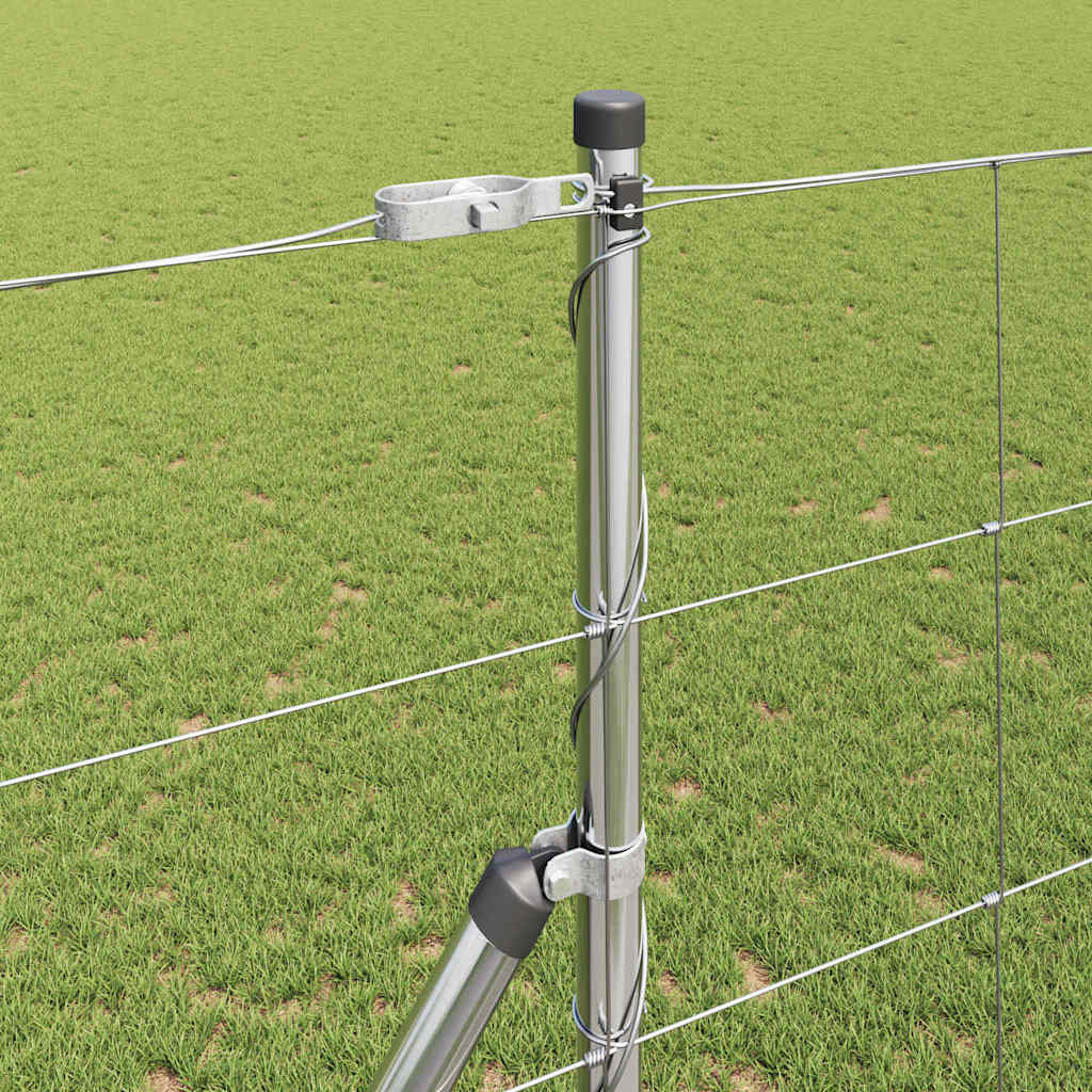 vidaXL Ogrodzenie spawane do mocowania w gruncie 25 x 1,4 m (S x W)