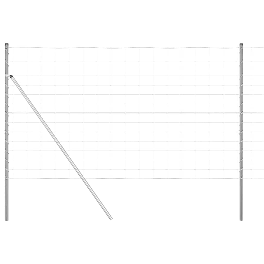 vidaXL Ogrodzenie spawane do mocowania w gruncie 25 x 1,4 m (S x W)