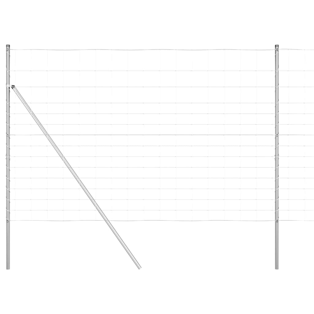 vidaXL Ogrodzenie spawane do mocowania w gruncie 25 x 1,6 m (S x W)