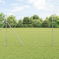 vidaXL Ogrodzenie spawane do mocowania w gruncie 25 x 1,6 m (S x W)