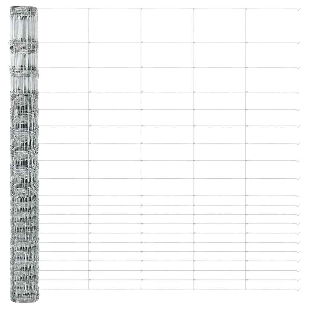 vidaXL Ogrodzenie spawane do mocowania w gruncie 25 x 1,6 m (S x W)