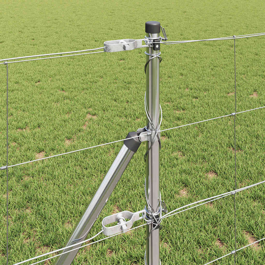 vidaXL Ogrodzenie spawane do mocowania w gruncie 100 x 0,8 m (S x W)