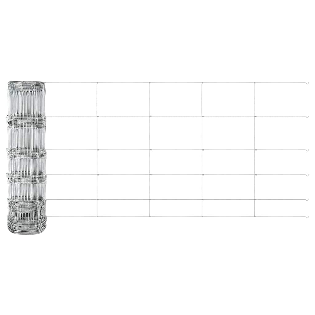 vidaXL Ogrodzenie spawane do mocowania w gruncie 100 x 0,8 m (S x W)