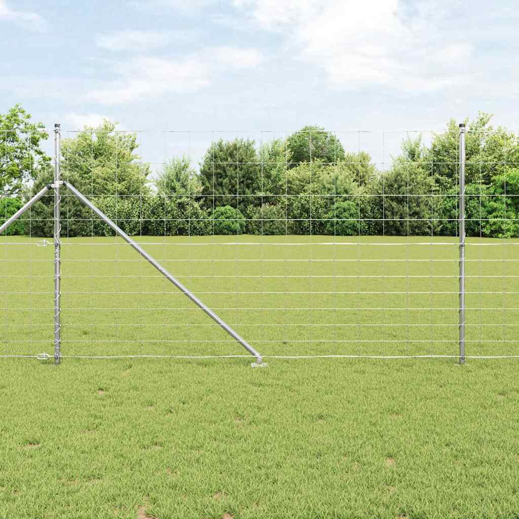 vidaXL Ogrodzenie z drutu spawanego z kolcami 25 x 1,4 m (S x W)