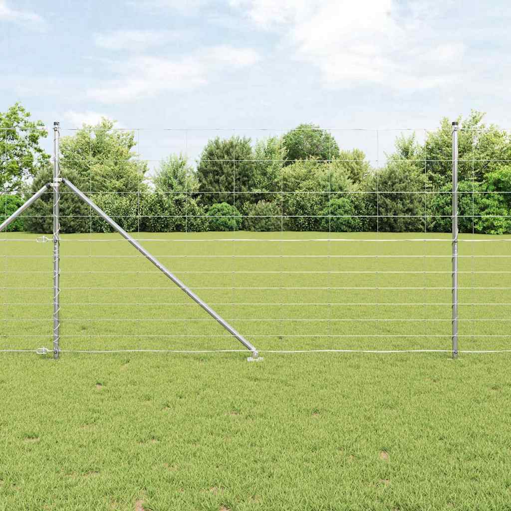 vidaXL Ogrodzenie z drutu spawanego z kolcami 25 x 1,4 m (S x W)