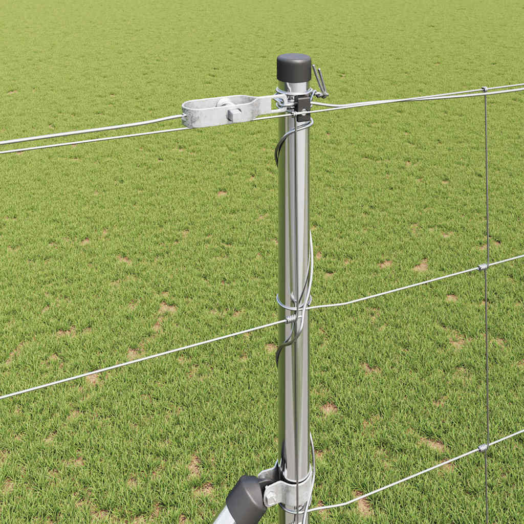 vidaXL Ogrodzenie z drutu spawanego z kolcami 25 x 1,5 m (S x W)