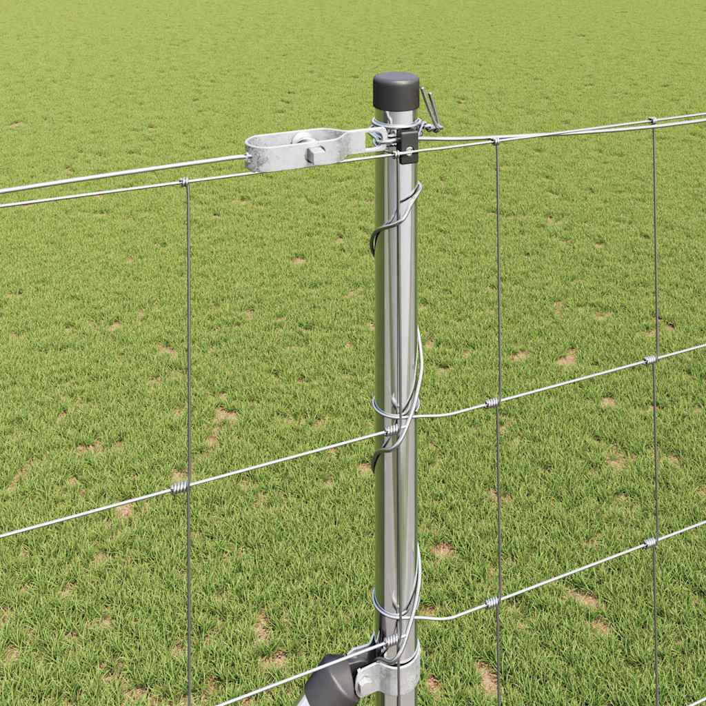 vidaXL Ogrodzenie z drutu spawanego z kolcami 25 x 1,5 m (S x W)