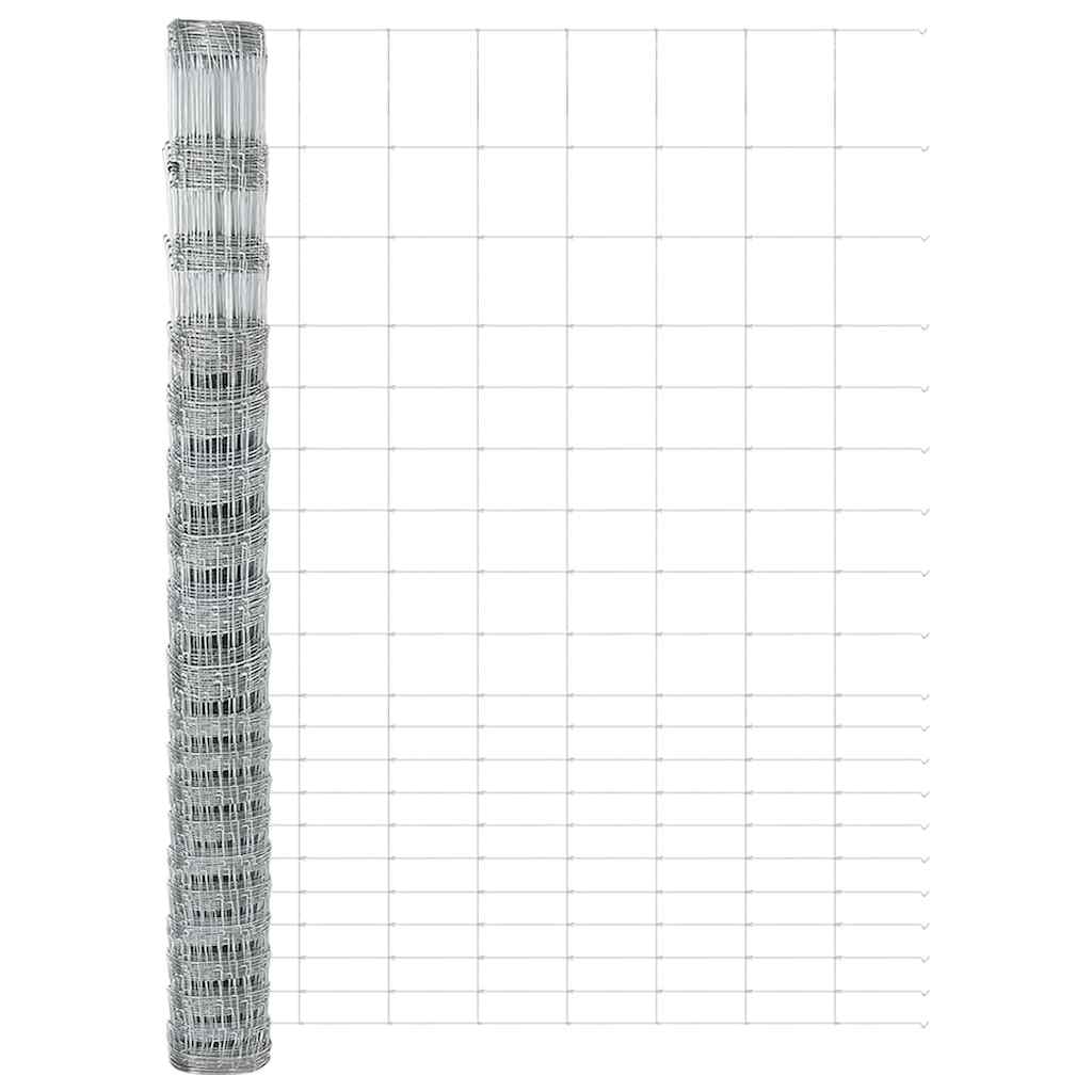vidaXL Ogrodzenie z drutu spawanego z kolcami 25 x 1,6 m (S x W)