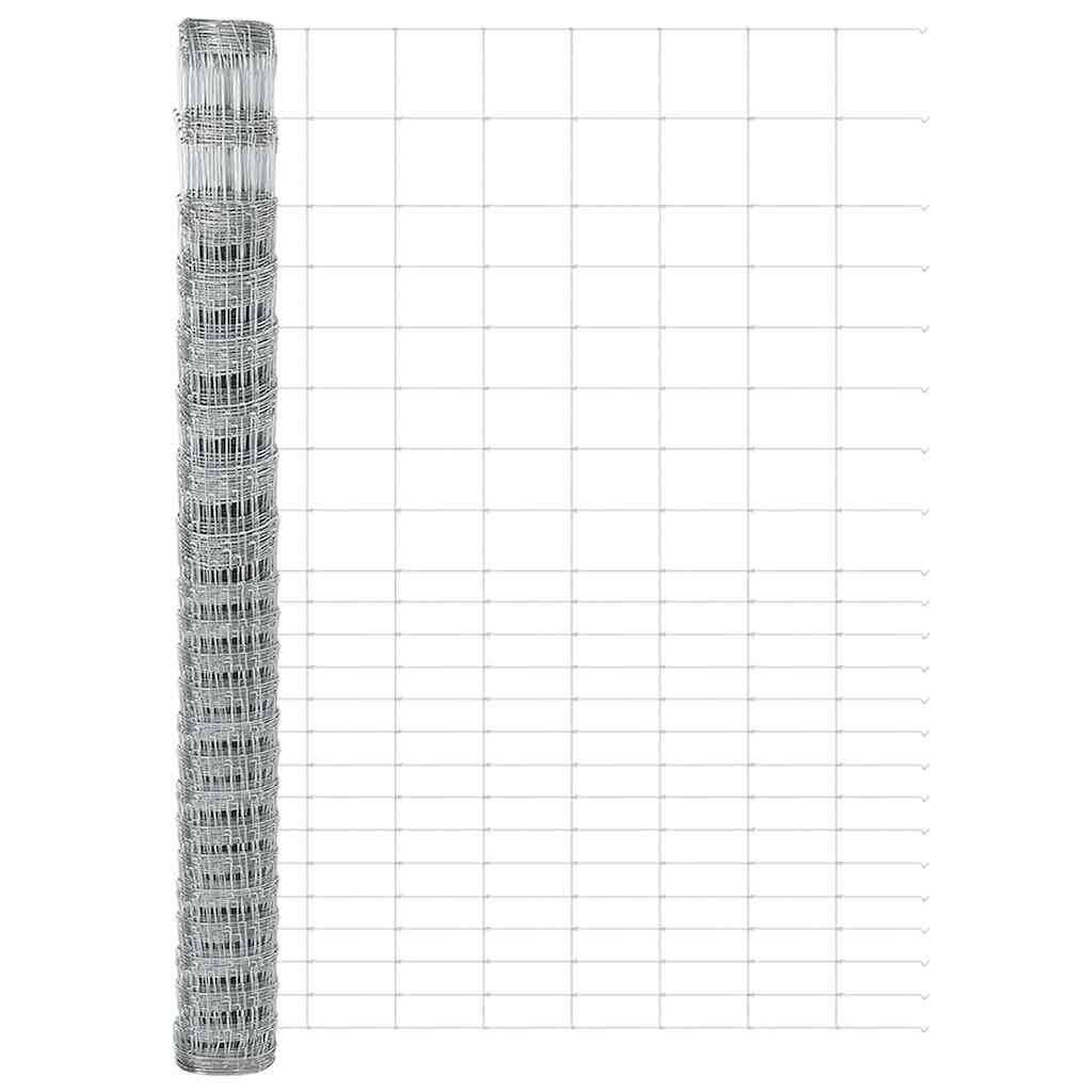 vidaXL Ogrodzenie z drutu spawanego z kolcami 25 x 1,6 m (S x W)