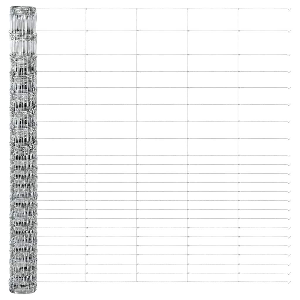 vidaXL Ogrodzenie z drutu spawanego z kolcami 25 x 1,6 m (S x W)