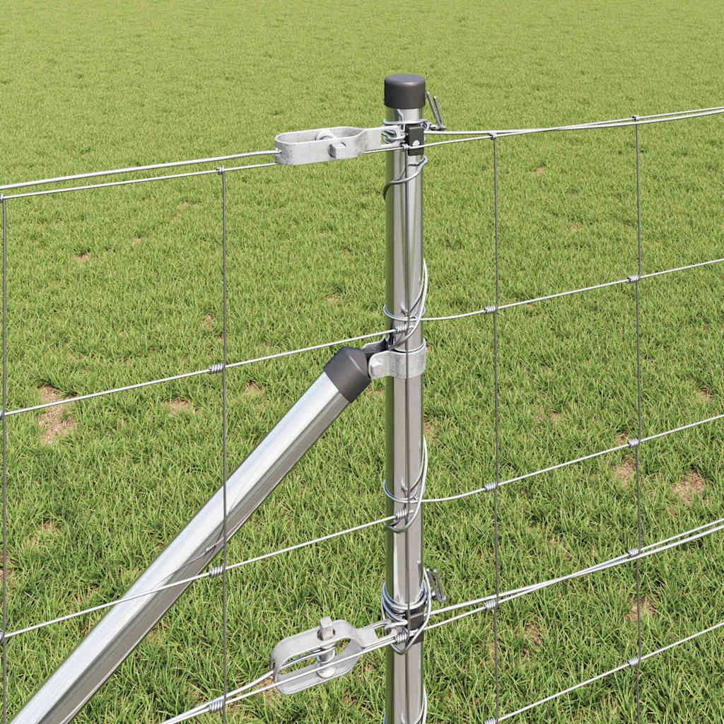 vidaXL Ogrodzenie z drutu spawanego z kolcami 50 x 0,8 m (S x W)