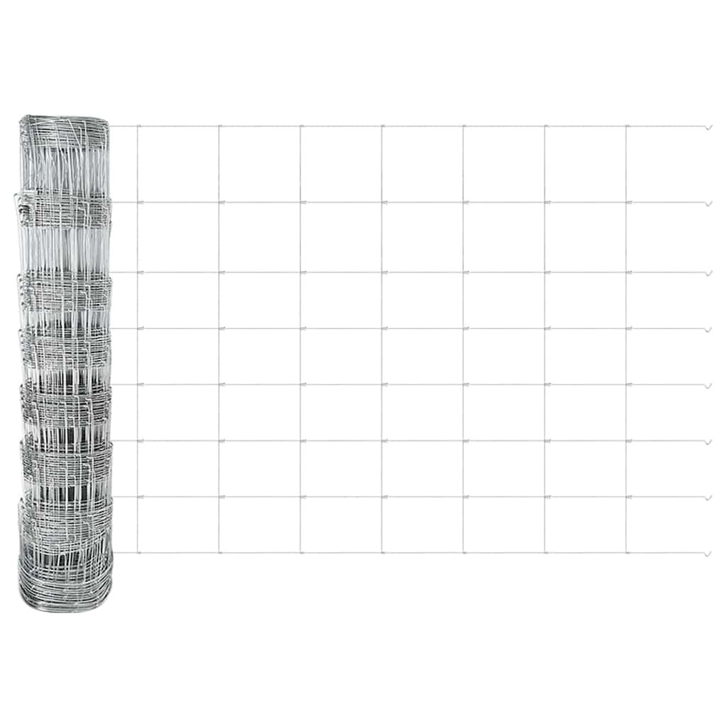 vidaXL Ogrodzenie z drutu spawanego z kolcami 50 x 0,8 m (S x W)