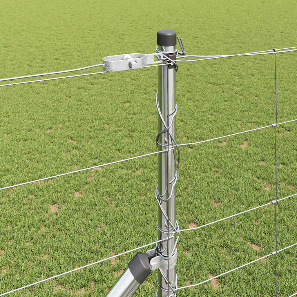 vidaXL Ogrodzenie z drutu spawanego z kolcami 50 x 1,4 m (S x W)