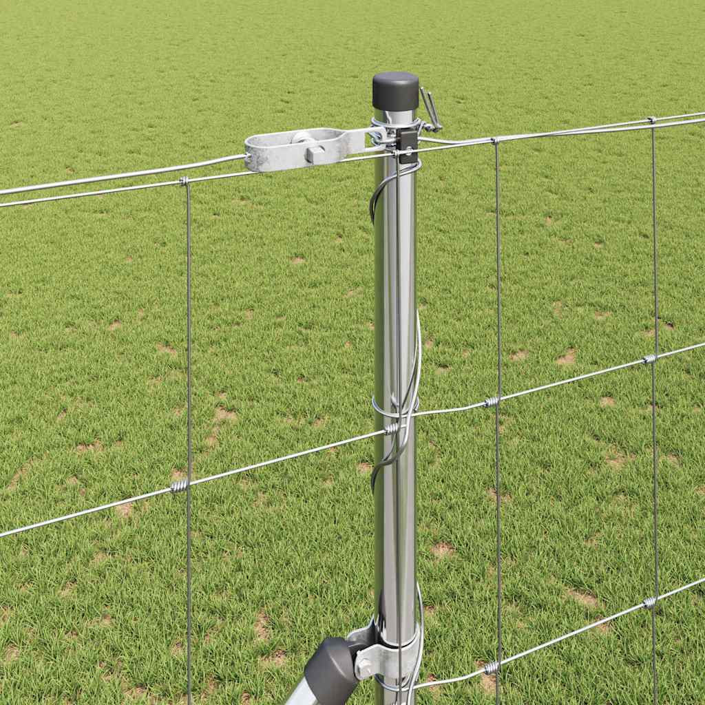 vidaXL Ogrodzenie z drutu spawanego z kolcami 50 x 1,5 m (S x W)