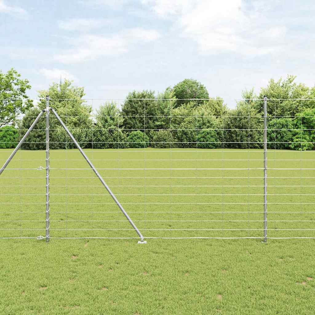 vidaXL Ogrodzenie z drutu spawanego z kolcami 50 x 1,6 m (S x W)