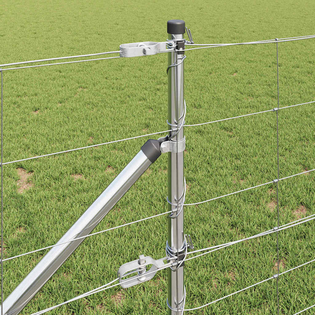vidaXL Ogrodzenie z drutu spawanego z kolcami 100 x 0,8 m (S x W)