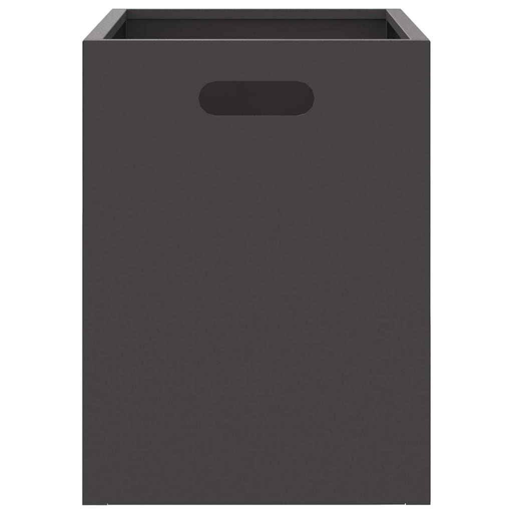 vidaXL Kominek Czarny 50 x 30 x 40 cm Stal